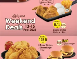 Promo AW Weekend Deals Terbaru 13 – 15 Februari 2026