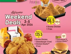 Promo AW Weekend Deals Terbaru 3 – 5 April 2026