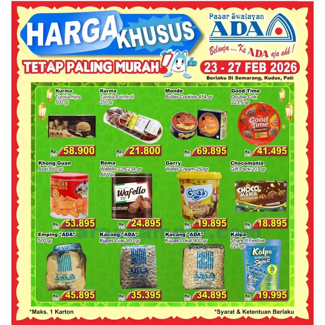 Promo Ada Swalayan Weekend Terbaru 28 Feb - 1 Mar 2026 1 Promo Ada Swalayan Weekend Terbaru 23 27 Februari 2027 1