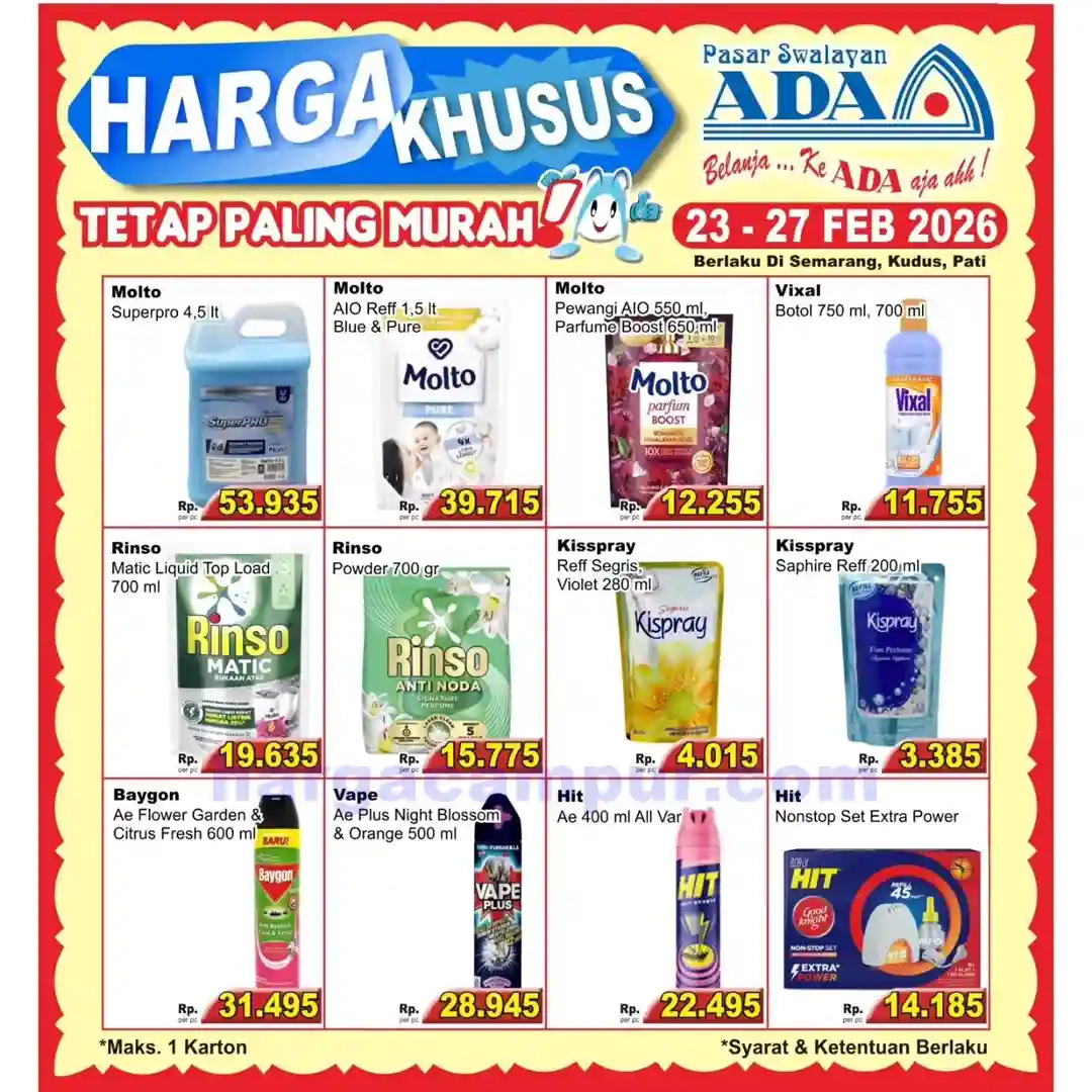 Promo Ada Swalayan Weekend Terbaru 28 Feb - 1 Mar 2026 10 Promo Ada Swalayan Weekend Terbaru 23 27 Februari 2027 10