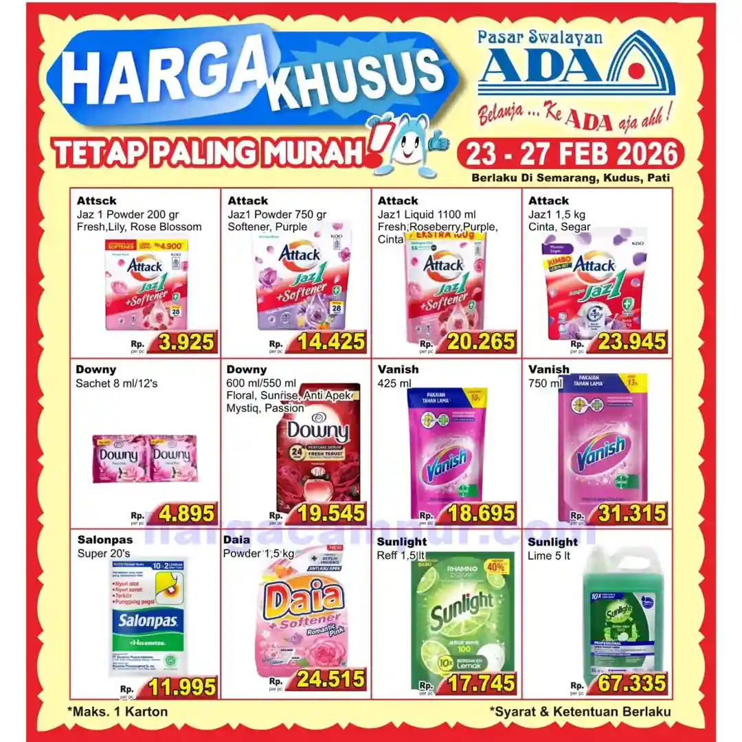 Promo Ada Swalayan Weekend Terbaru 28 Feb - 1 Mar 2026 13 Promo Ada Swalayan Weekend Terbaru 23 27 Februari 2027 13