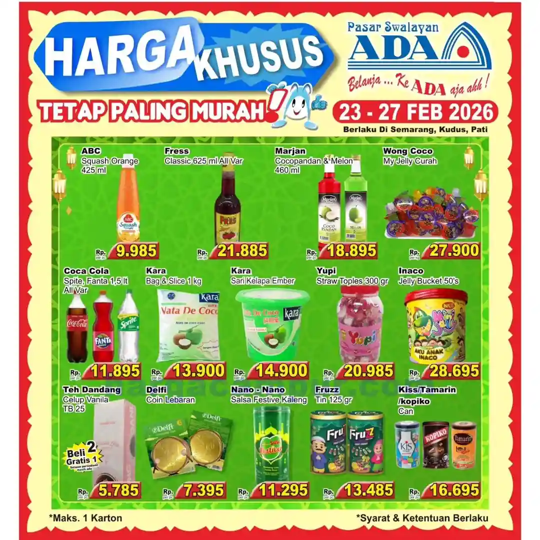 Promo Ada Swalayan Weekend Terbaru 28 Feb - 1 Mar 2026 2 Promo Ada Swalayan Weekend Terbaru 23 27 Februari 2027 2