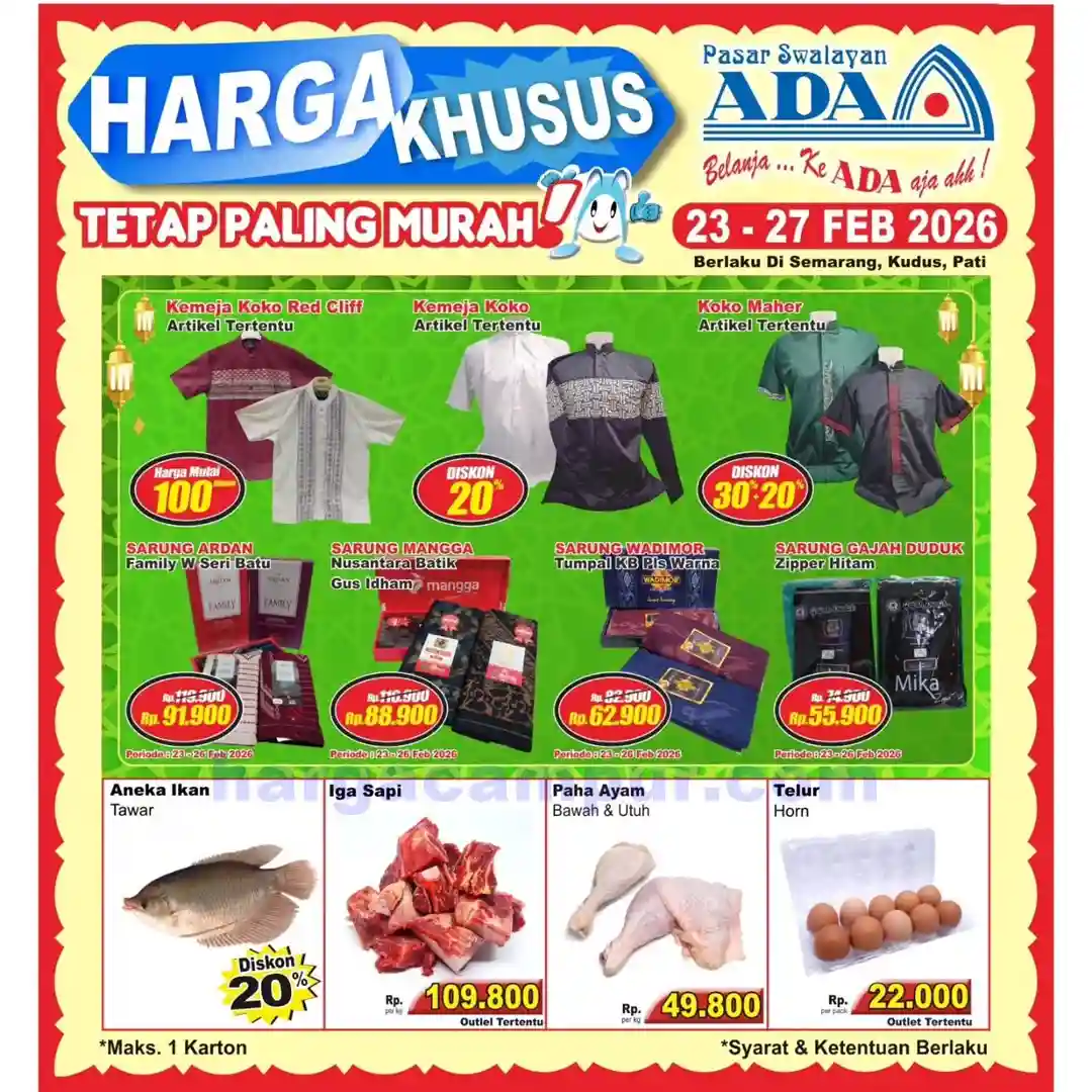 Promo Ada Swalayan Weekend Terbaru 28 Feb - 1 Mar 2026 3 Promo Ada Swalayan Weekend Terbaru 23 27 Februari 2027 3