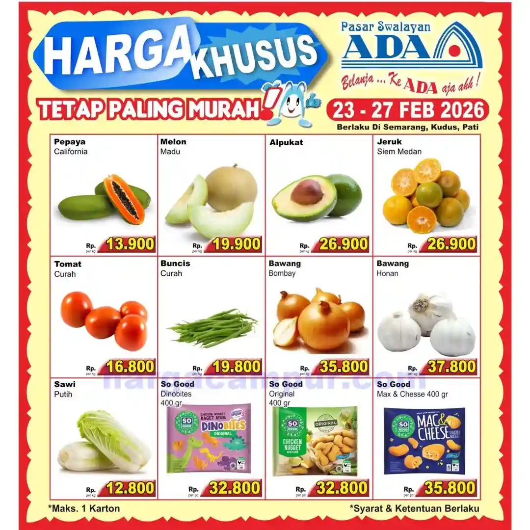 Promo Ada Swalayan Weekend Terbaru 28 Feb - 1 Mar 2026 4 Promo Ada Swalayan Weekend Terbaru 23 27 Februari 2027 4