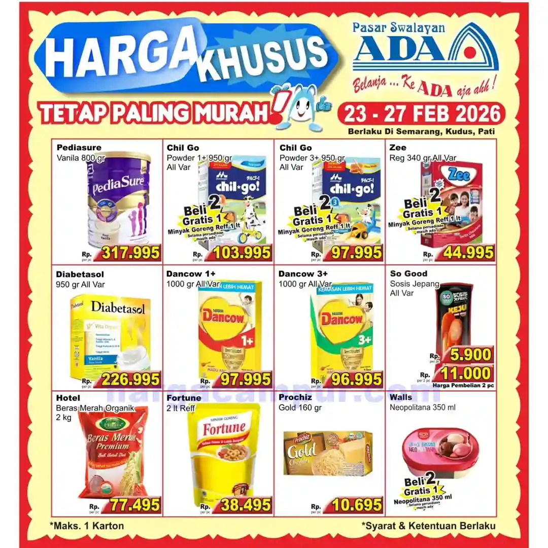 Promo Ada Swalayan Weekend Terbaru 28 Feb - 1 Mar 2026 5 Promo Ada Swalayan Weekend Terbaru 23 27 Februari 2027 5