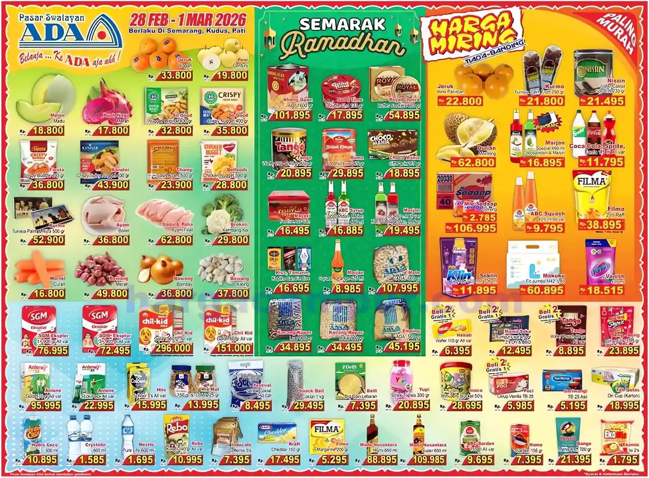 Promo Ada Swalayan Weekend Terbaru 28 Feb - 1 Mar 2026 1 Promo Ada Swalayan Weekend Terbaru 28 Februari 1 Maret 2026 2