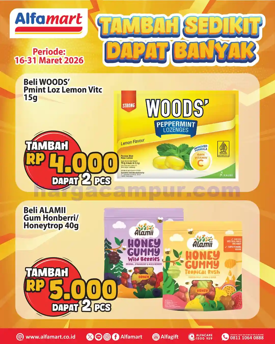 Promo Alfamart Tambah Sedikit Dapat Banyak 16 - 31 Maret 2026 1 Promo Alfamart Tambah Sedikit Dapat Banyak 16 - 31 Maret 2026.