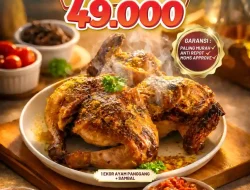 Promo Emado’s Flash Deal 1 Ekor Ayam Rp49.000 Berlaku 23–26 Februari 2026