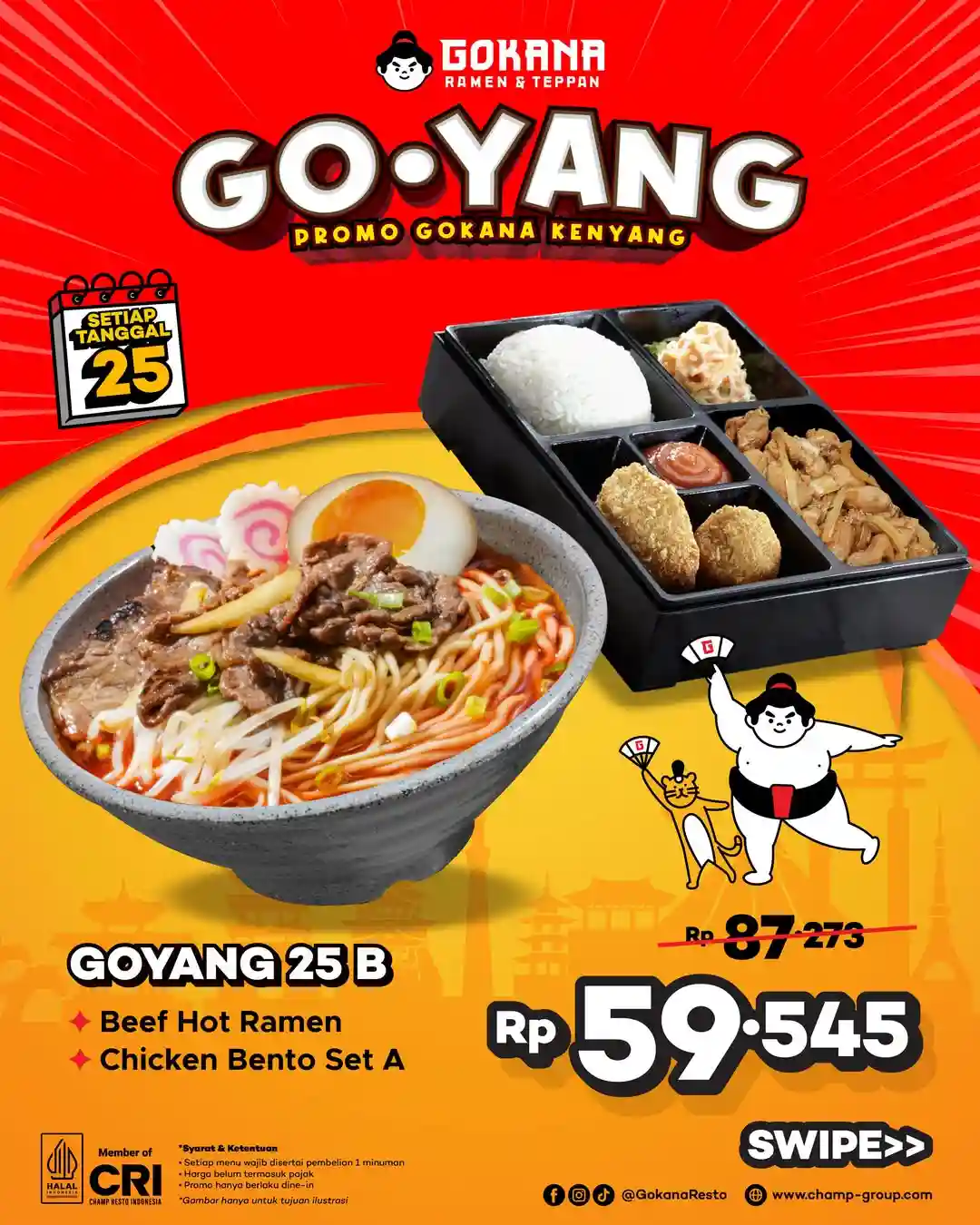 Promo Gokana Paket GOYANG Diskon Hingga 25%, Khusus 25 Juni 3 Promo Gokana Paket GOYANG Diskon Hingga 25%, Khusus 25 Juni