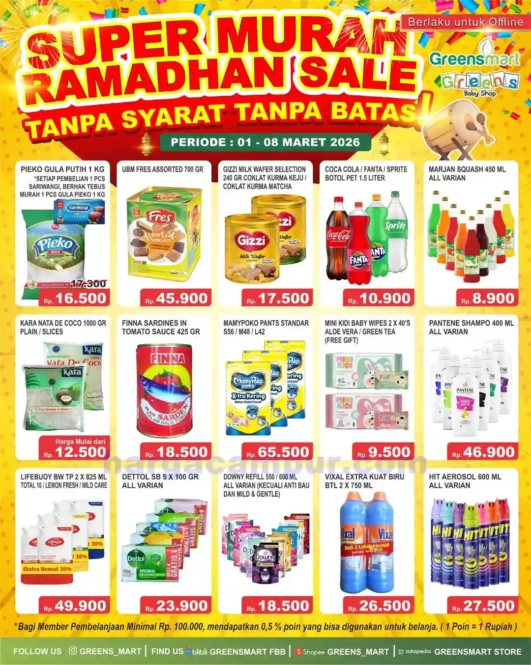 Promo Greensmart Weekend Terbaru 9 - 15 Maret 2026 1 Promo Greensmart Weekend Terbaru 1 - 8 Maret 2026.