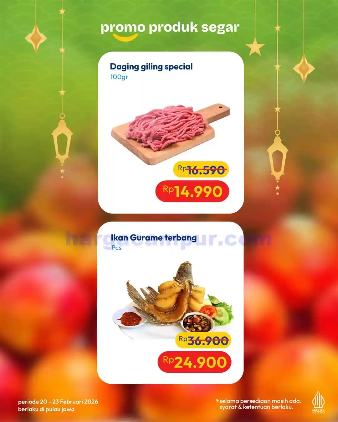 Promo Hypermart Produk Segar Periode 20 - 23 Februari 2026 9 Promo Hypermart Produk Segar Periode 20 - 23 Februari 2026.