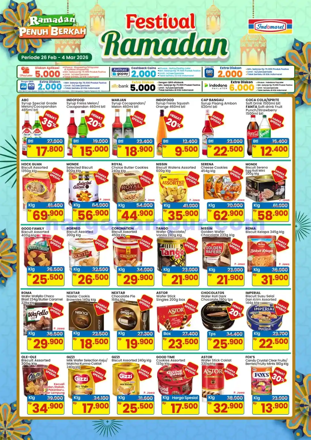 Katalog Promo JSM Indomaret Terbaru 27 Feb - 1 Mar 2026 9 Promo Indomaret Festival Sambut Ramadan 26 Februari 4 Maret 2026 2