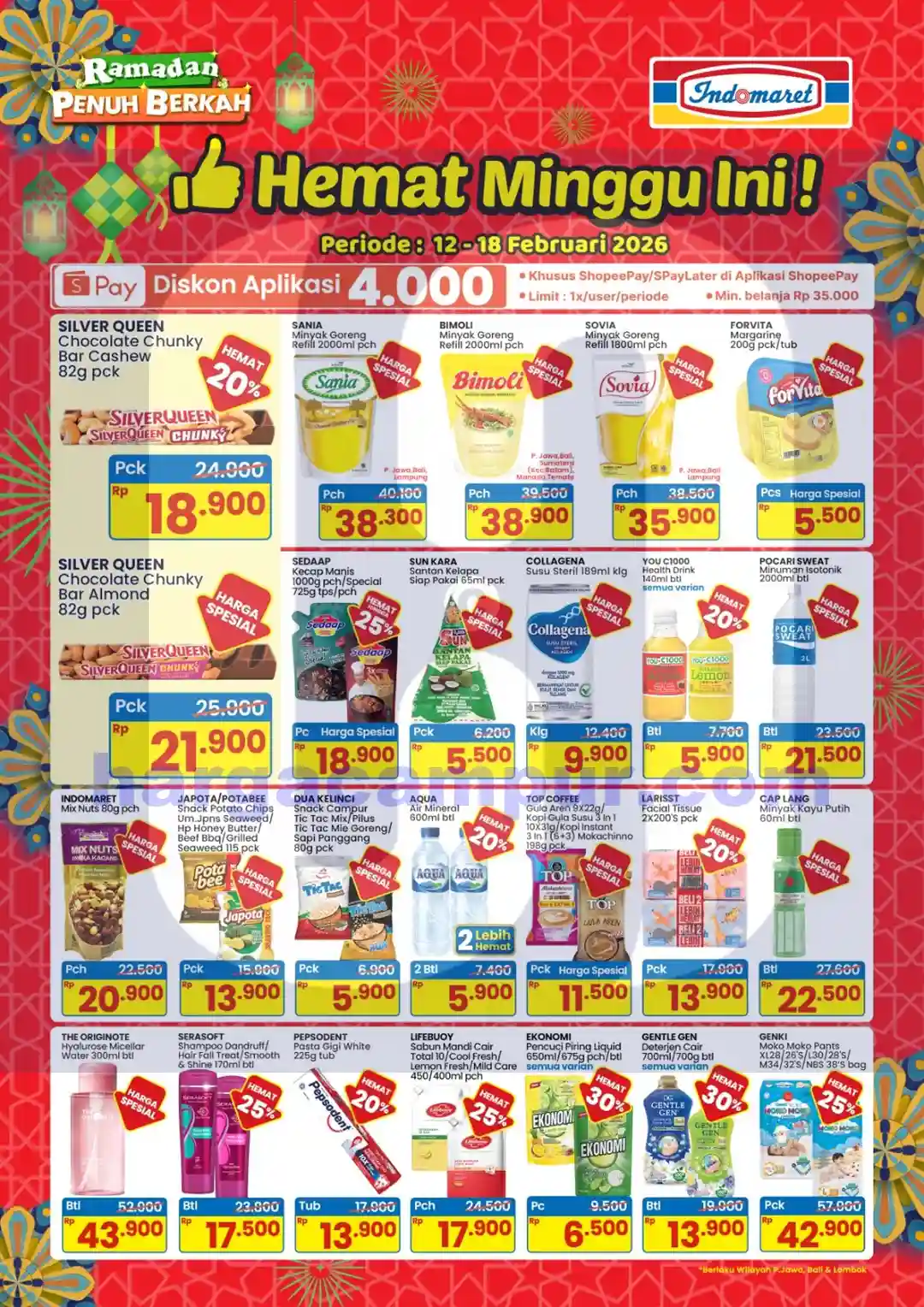 Promo Indomaret Hemat Banget Periode 12 - 18 Februari 2026 1 Promo JSM Indomaret Terbaru 12 15 Februari 2026 1