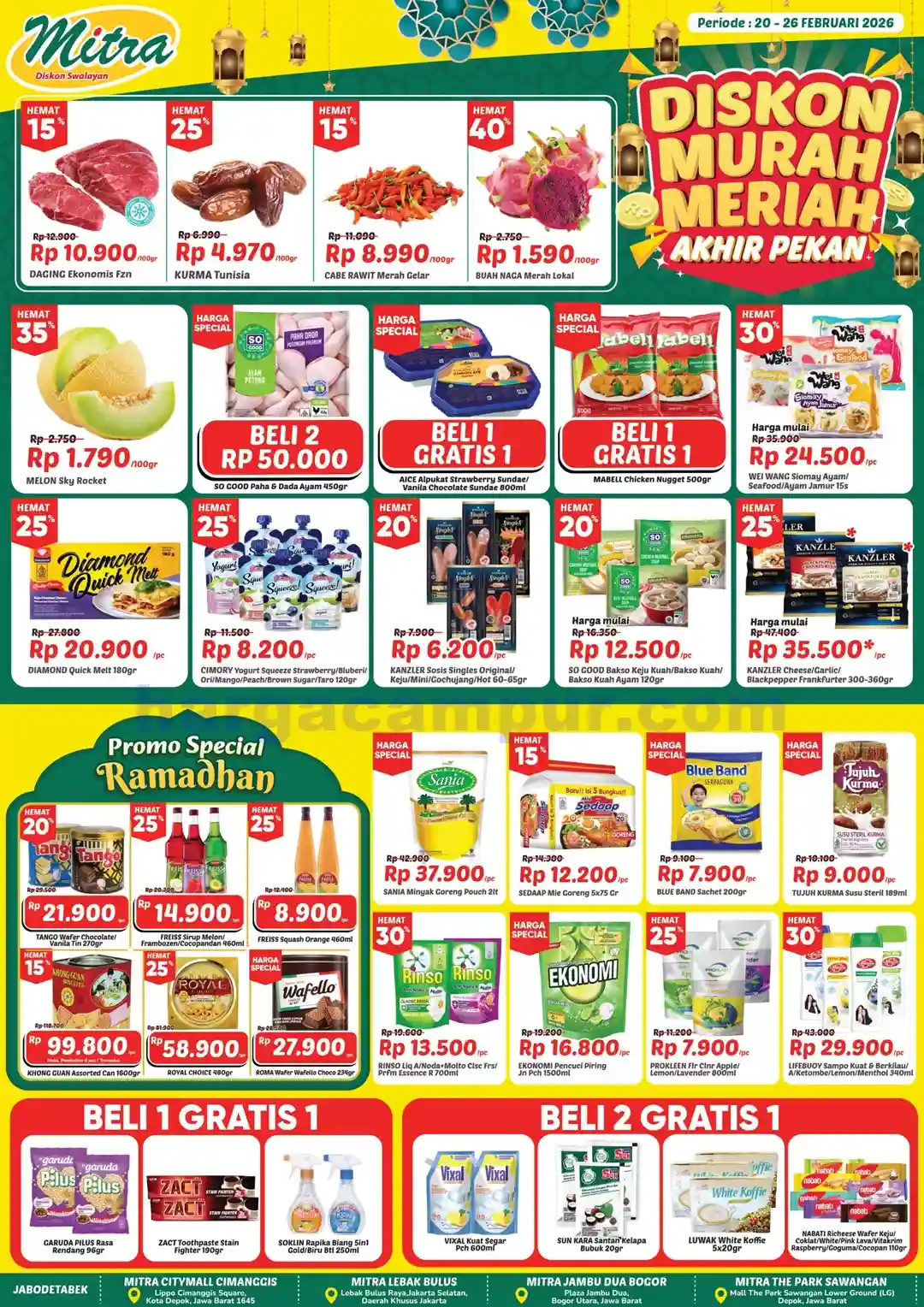 Promo JSM Mitra Diskon Swalayan Terbaru 23 Feb - 1 Mar 2026 1 Promo JSM Mitra Diskon Swalayan Terbaru 20 22 Februari 2026 1