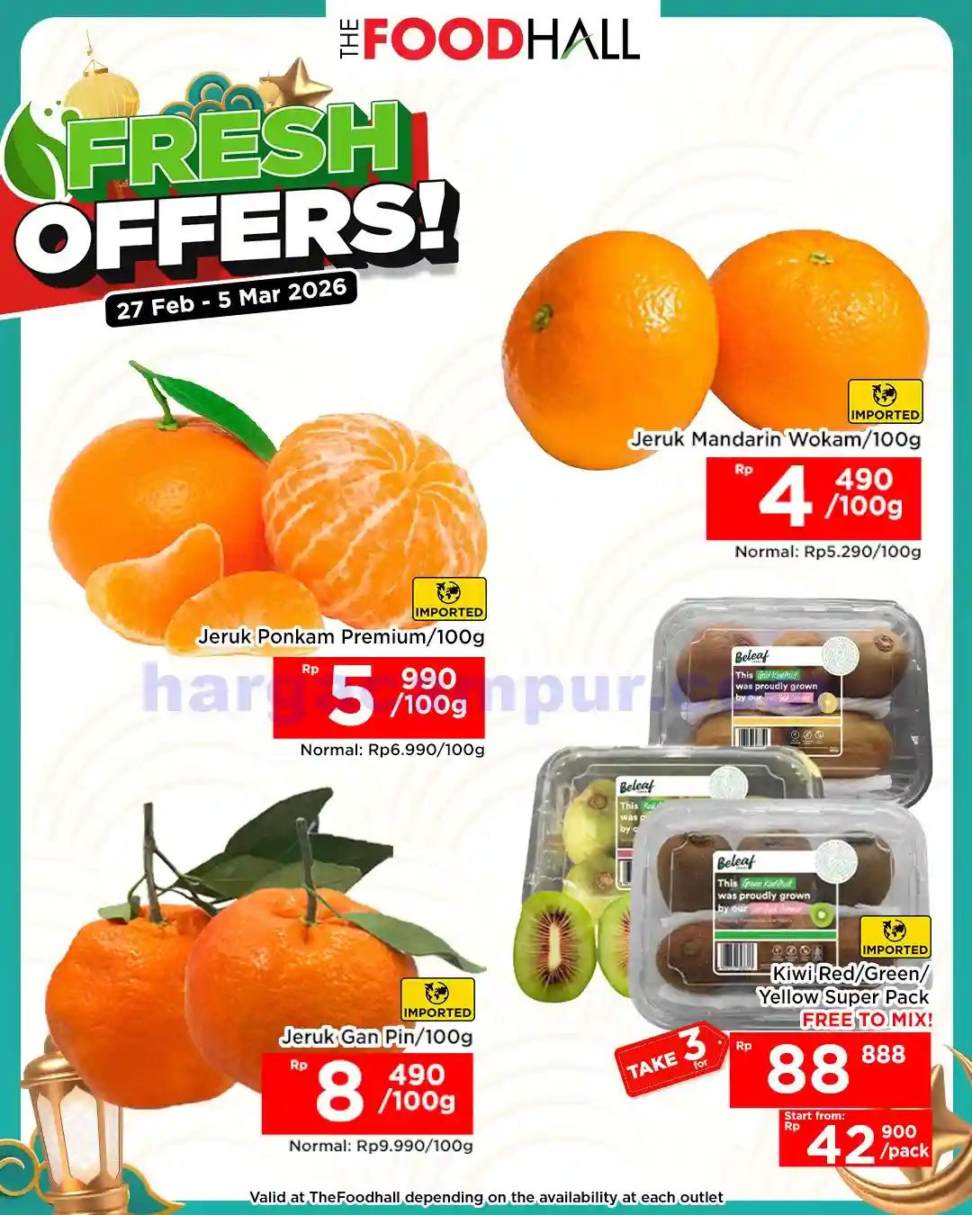 Promo JSM thefoodhall Weekend Terbaru 6 - 8 Maret 2026 3 Promo JSM thefoodhall Weekend Terbaru 27 Februari 1 Maret 2026 4