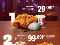 Promo KFC Ramadan Jagoan Sahur Mulai Rp29.091 Berlaku Pukul 20.00–05.00