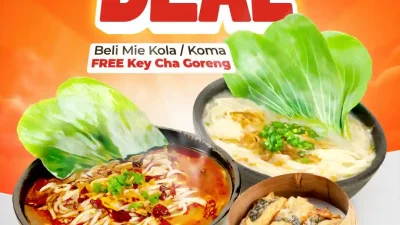 Promo Kober Mie 2.2 Double Deal, Gratis Menu hingga 6 Februari 2026