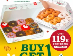 Promo Krispy Kreme Beli 2 Lusin Donat Harga Hanya 119 Ribu