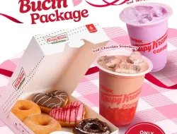 Promo Krispy Kreme Bucin Package Valentine Rp100.000 Berlaku 1-17 Februari 2026