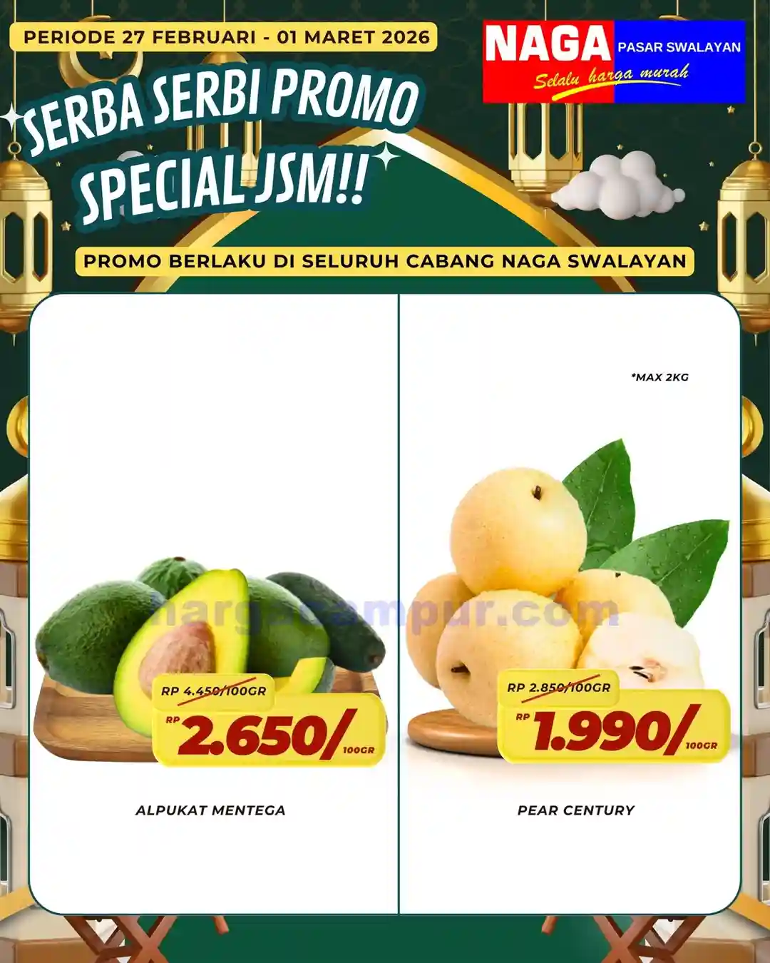 Promo Naga Swalayan Weekend Terbaru 27 Feb - 1 Mar 2026 3 Promo Naga Swalayan Weekend Terbaru 27 Februari - 1 Maret 2026