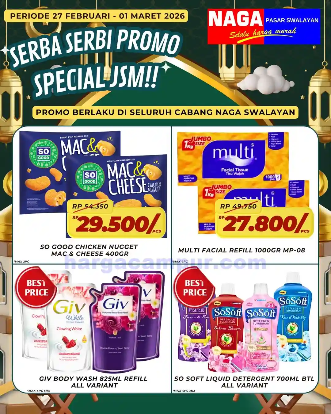 Promo Naga Swalayan Weekend Terbaru 27 Feb - 1 Mar 2026 2 Promo Naga Swalayan Weekend Terbaru 27 Februari 1 Maret 2026 2