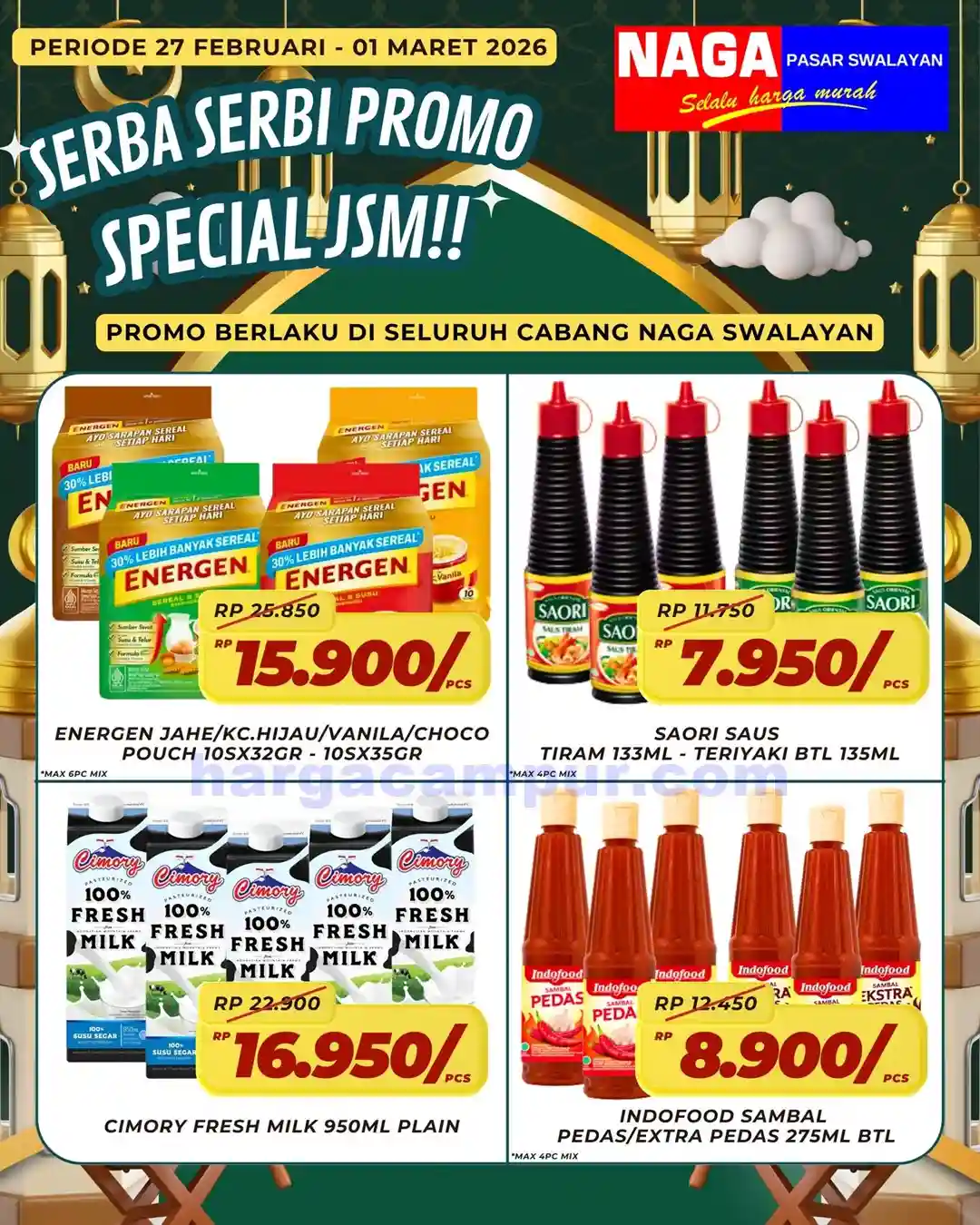 Promo Naga Swalayan Weekend Terbaru 27 Feb - 1 Mar 2026 1 Promo Naga Swalayan Weekend Terbaru 27 Februari 1 Maret 2026 3