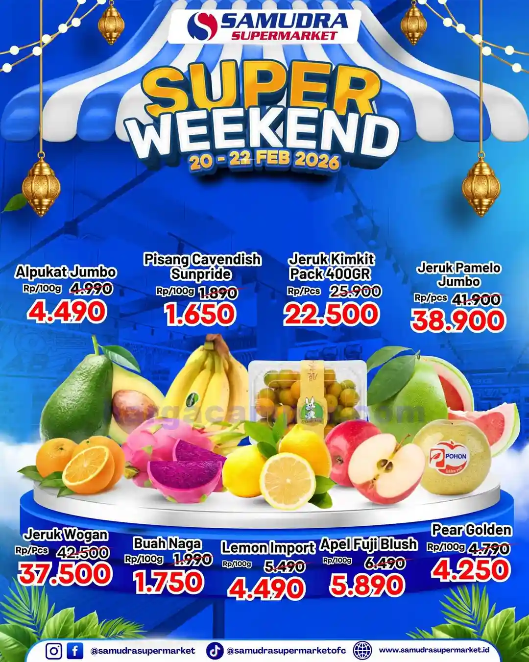 Promo Samudra Supermarket Weekend 27 Feb - 1 Mar 2026 1 Promo Samudra Supermarket Weekend 20 22 Februari 2026 1