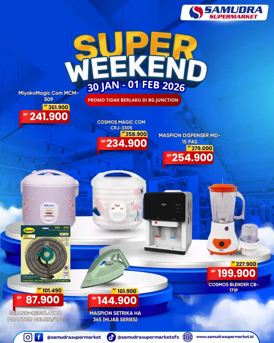 Promo Samudra Supermarket Weekend 6 - 8 Februari 2026 5 Promo Samudra Supermarket Weekend 30 Januari 1 Februari 2026 2
