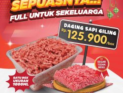 Promo Superindo Ambil Sepuasnya Daging Sapi Giling Rp125.900