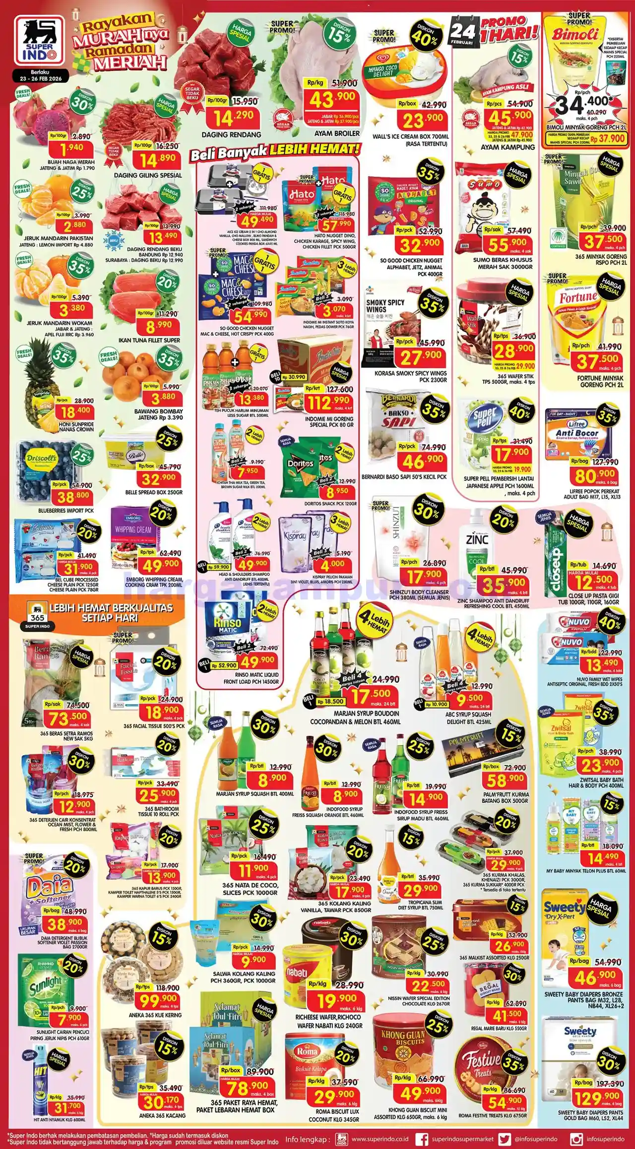 Katalog Promo JSM Superindo Terbaru 23 Feb - 1 Mar 2026 1 Katalog Promo JSM Superindo Terbaru 23 - 26 Februari 2026.