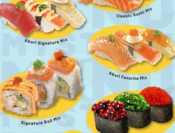 Promo Sushi Go! Mystery Menu Rp15.000, Isi 3 Sushi Kejutan Berlaku Setiap Selasa