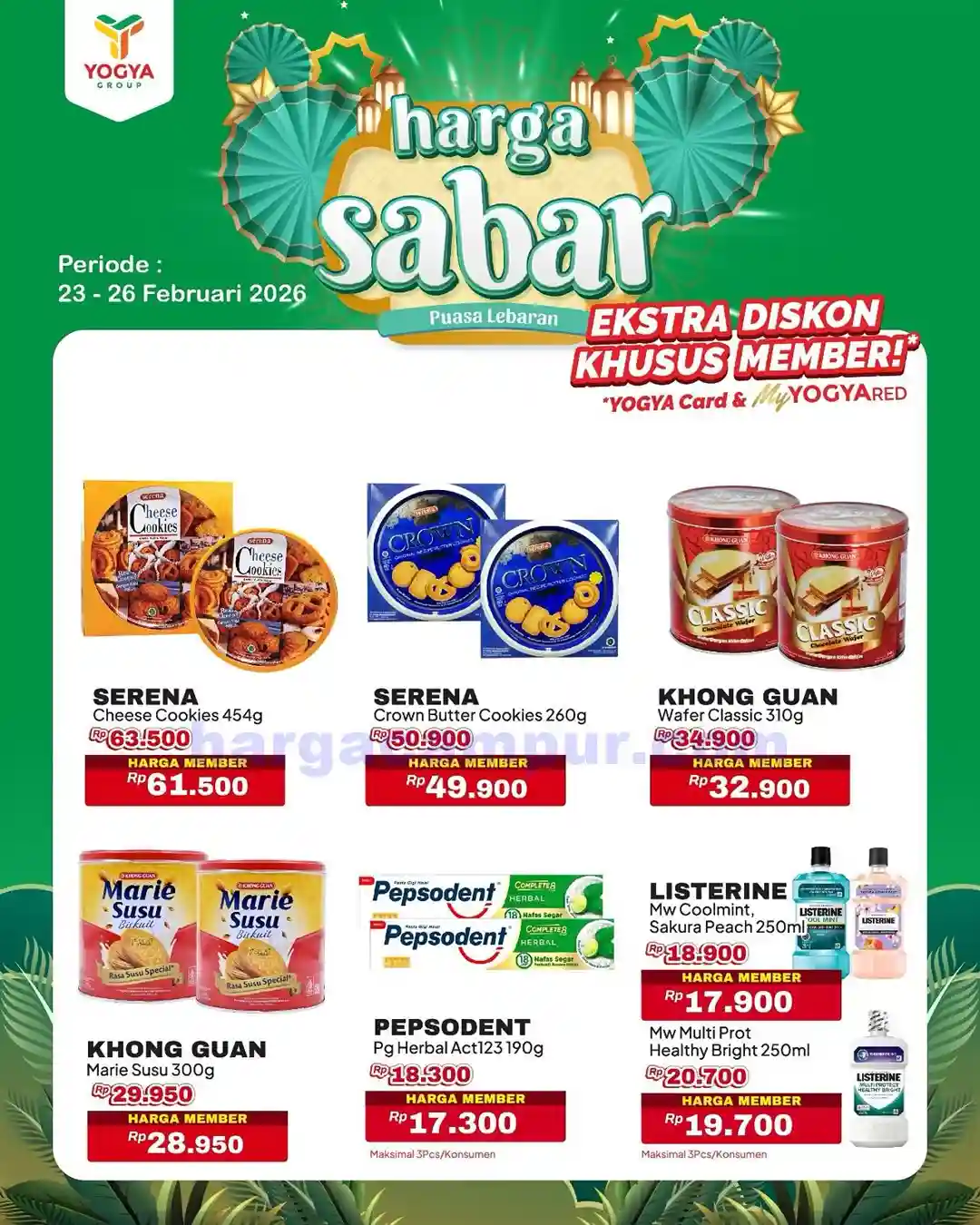 Promo Toserba Yogya Weekday Terbaru 2 - 5 Maret 2026 20 Promo Toserba Yogya Weekday Terbaru 23 26 Februari 2026 20