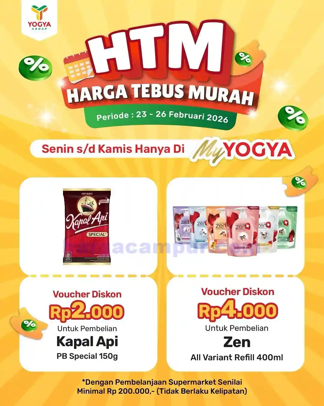 Promo Toserba Yogya Weekday Terbaru 2 - 5 Maret 2026 23 Promo Toserba Yogya Weekday Terbaru 23 26 Februari 2026 23