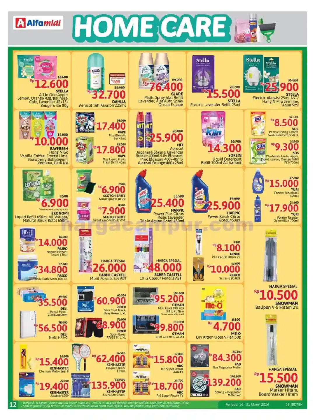 Katalog Alfamidi Promo Terbaru 16 - 31 Maret 2026 12 Katalog Alfamidi Promo Terbaru 16 31 Maret 2026 12