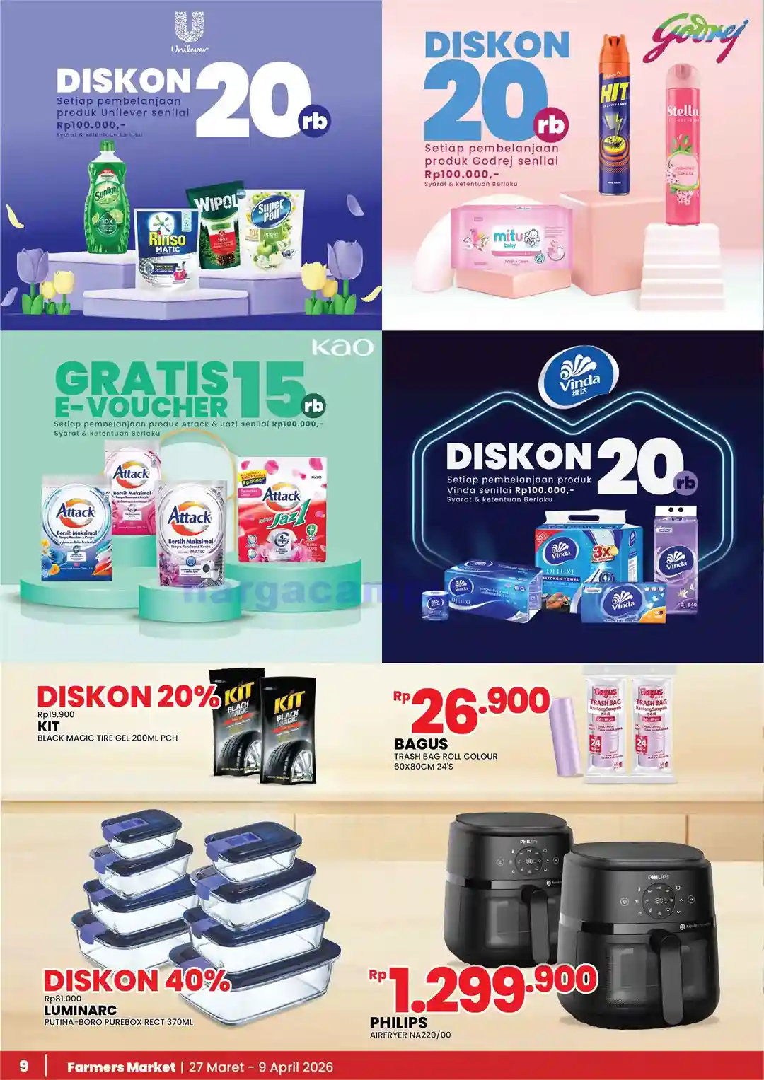 Katalog Farmers Market Promo Terbaru 10 - 23 April 2026 10 Katalog Farmers Market Promo Terbaru 27 Maret 9 April 2026 10