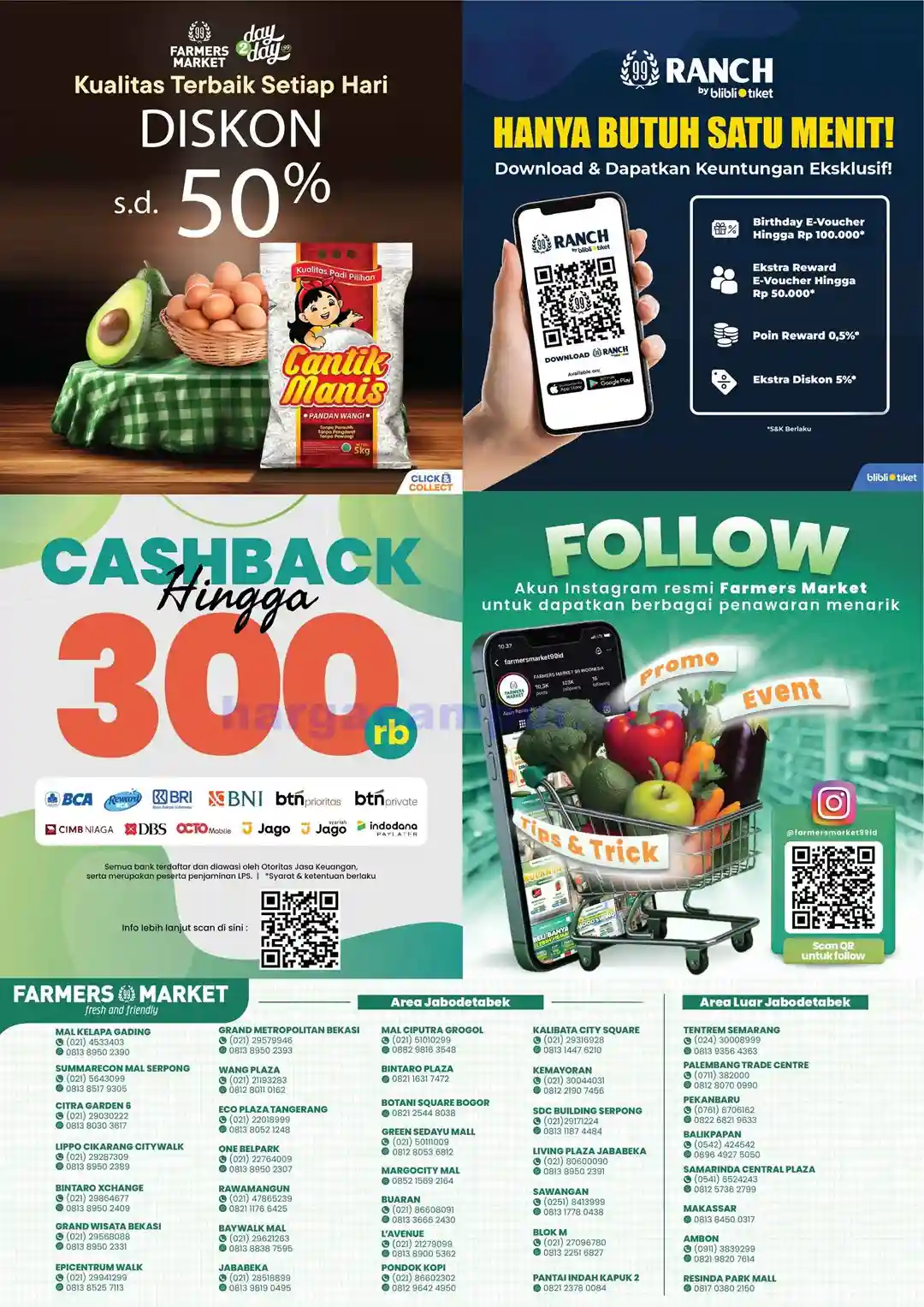 Katalog Farmers Market Promo Terbaru 10 - 23 April 2026 12 Katalog Farmers Market Promo Terbaru 27 Maret - 9 April 2026.