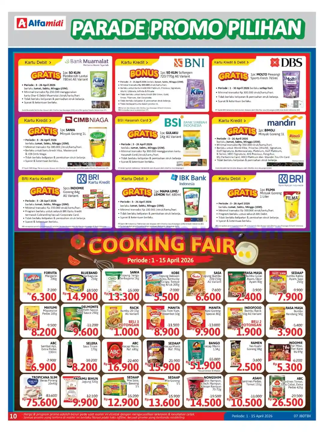 Katalog Alfamidi Promo Terbaru 1 - 15 April 2026 10 Katalog Alfamidi Promo Terbaru 1 - 15 April 2026.