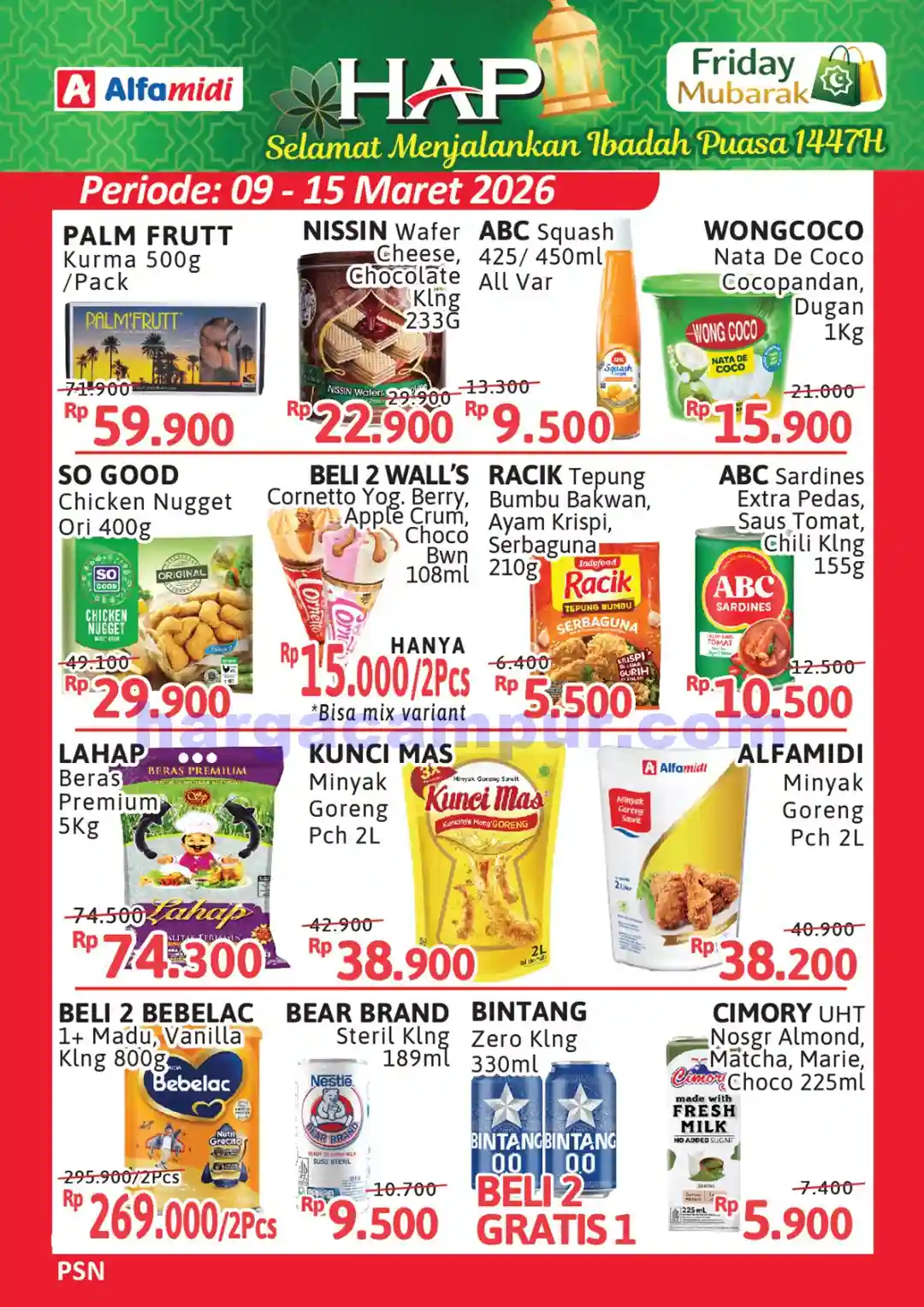Promo Alfamidi Weekday Terbaru 9 - 15 Maret 2026 1 Katalog Promo Alfamidi Weekday Terbaru 9 15 Maret 2026 1