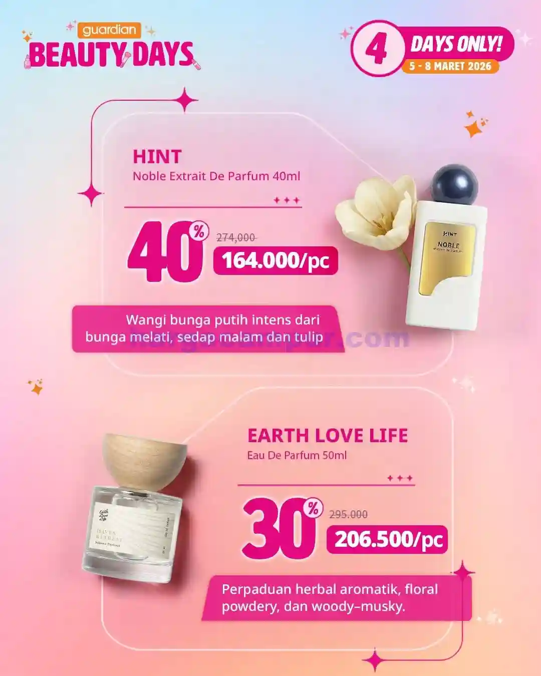 Katalog Harga Promo Guardian Terbaru 13 - 19 Maret 2026 6 Katalog Promo Guardian Beauty Days Terbaru 5 8 Maret 2026 6