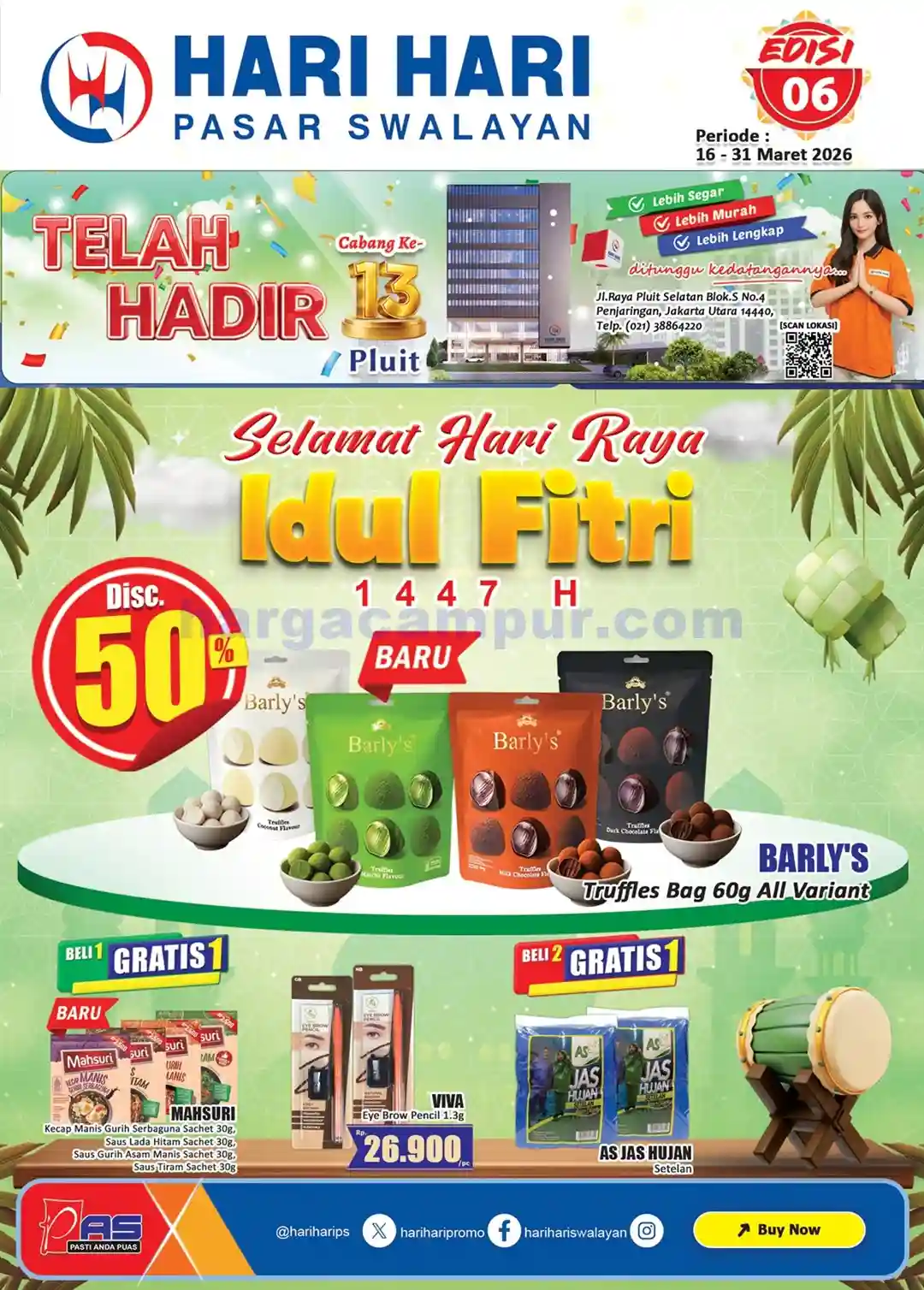 Katalog Promo HARI HARI Pasar Swalayan 16 - 31 Maret 2026 1 Katalog Promo HARI HARI Pasar Swalayan 16 31 Maret 2026 1