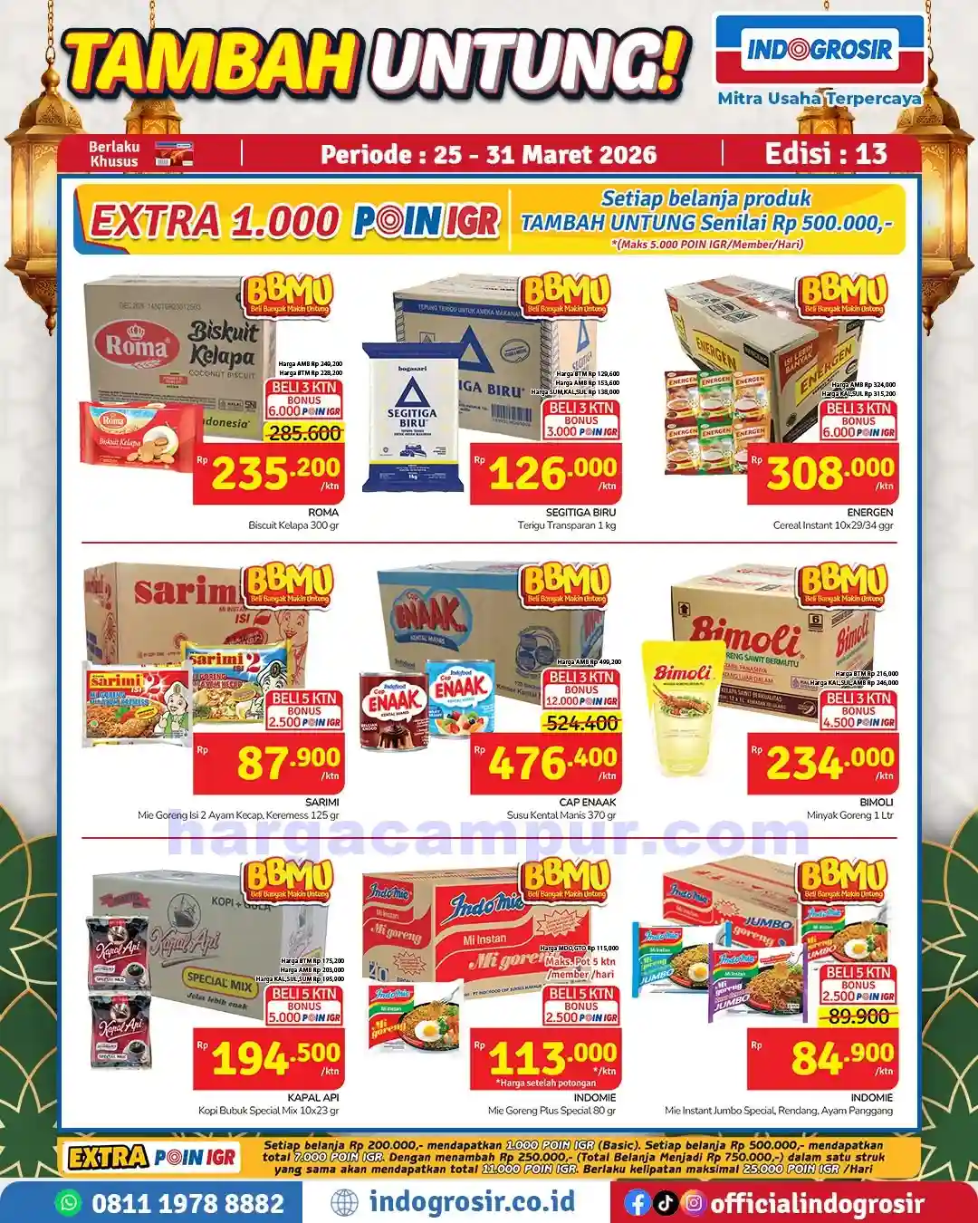 Katalog Promo Indogrosir Harga Hemat 1 - 7 April 2026 5 Katalog Promo Indogrosir Harga Hemat 25 31 Maret 2026 2