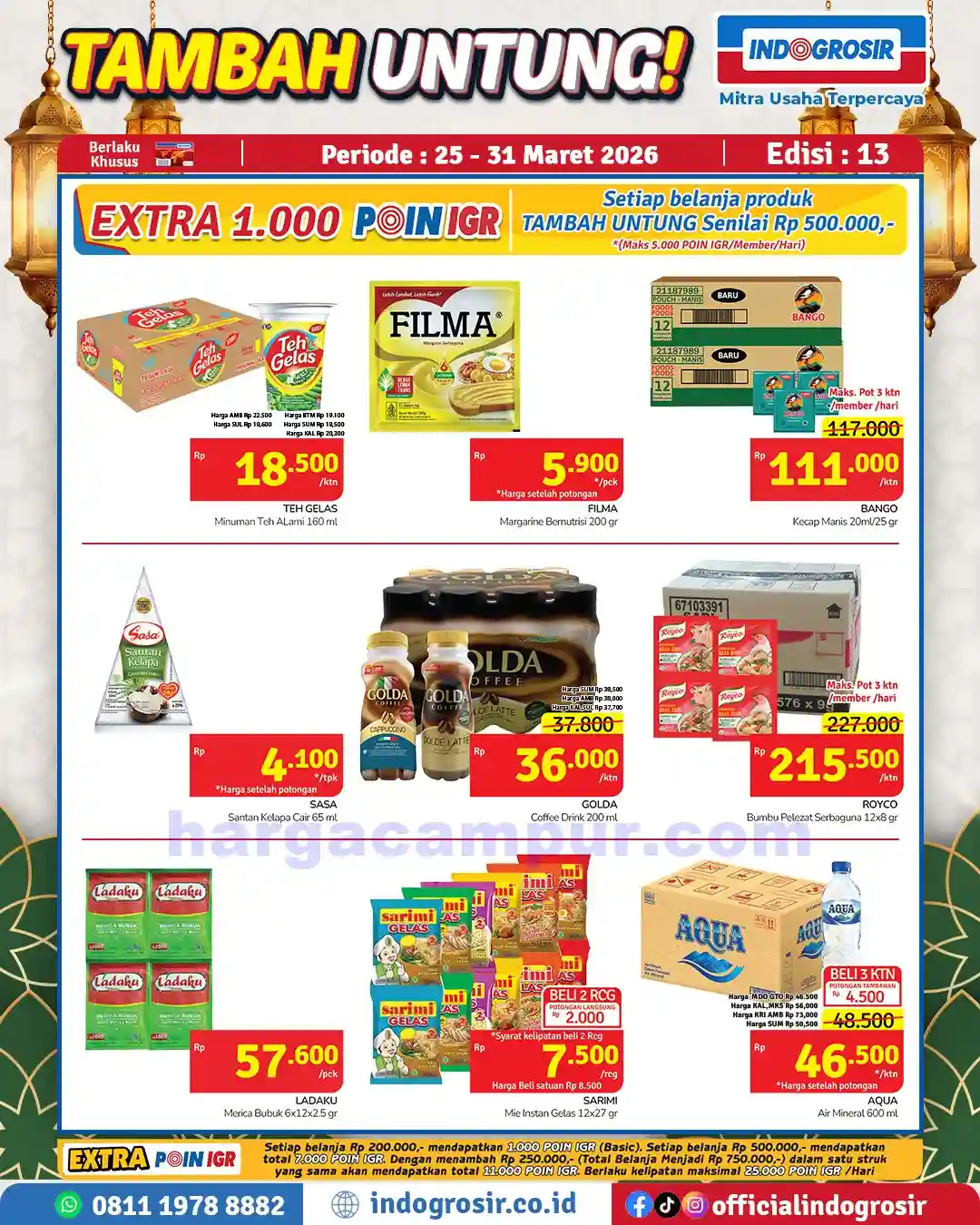 Katalog Promo Indogrosir Harga Hemat 1 - 7 April 2026 2 Katalog Promo Indogrosir Harga Hemat 25 31 Maret 2026 5