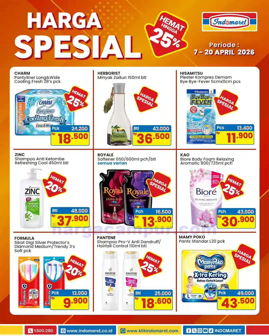 Promo Indomaret Harga Spesial Hemat Hingga 35% Produk Pilihan 7 Katalog Promo Indomaret Harga Spesial Hemat Terbaru 7 20 April 2026 7