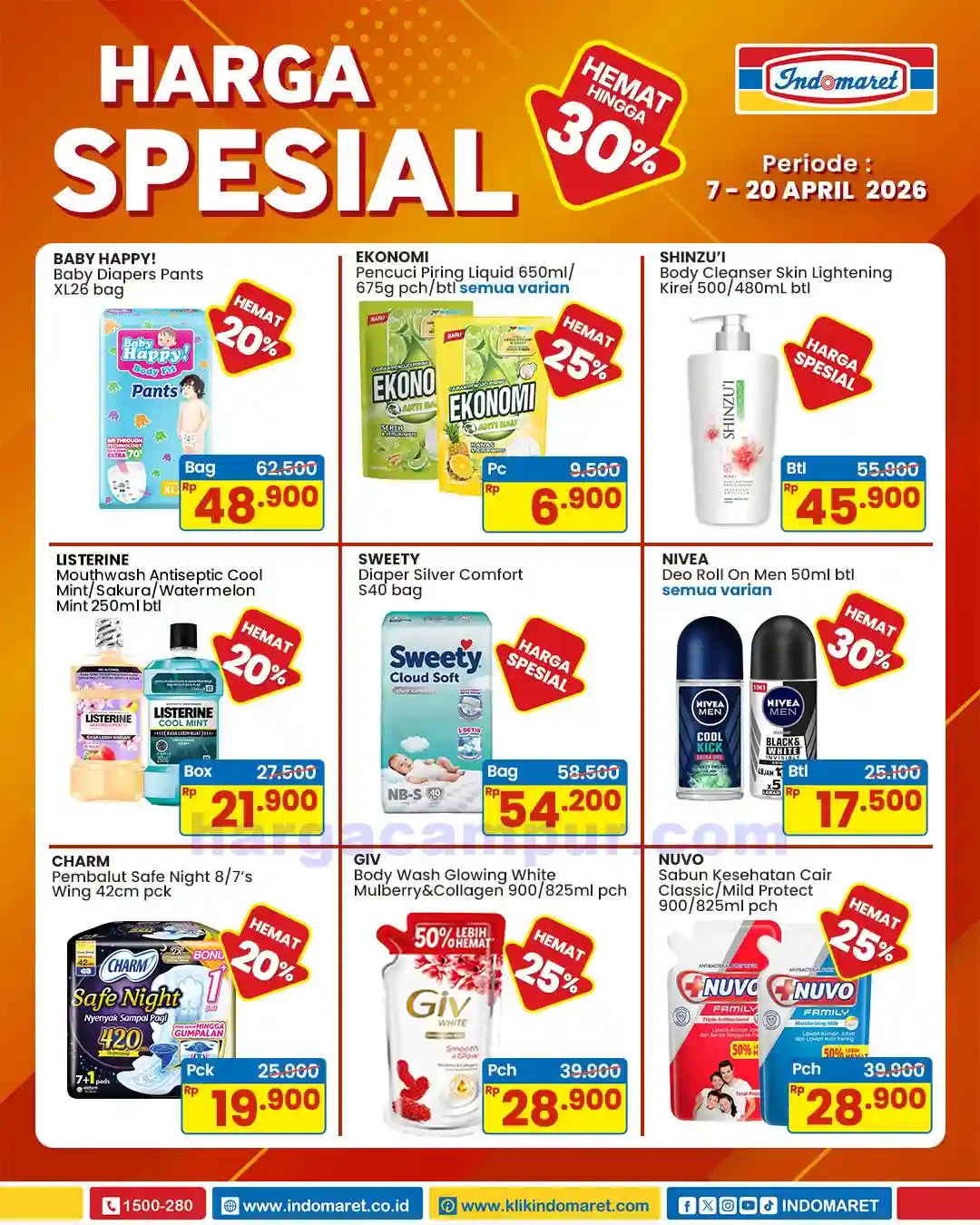 Promo Indomaret Harga Spesial Hemat Hingga 35% Produk Pilihan 8 Katalog Promo Indomaret Harga Spesial Hemat Terbaru 7 20 April 2026 8
