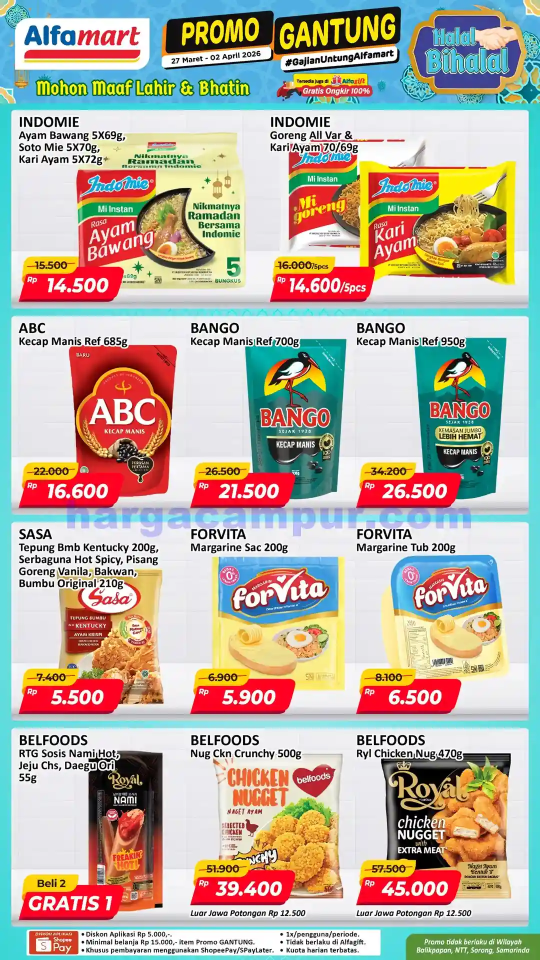 Promo Gantung Alfamart Katalog Terbaru 27 Mar - 2 Apr 2026 1 Katalog Promo JSM Alfamart Terbaru 27 Maret 2 April 2026 1