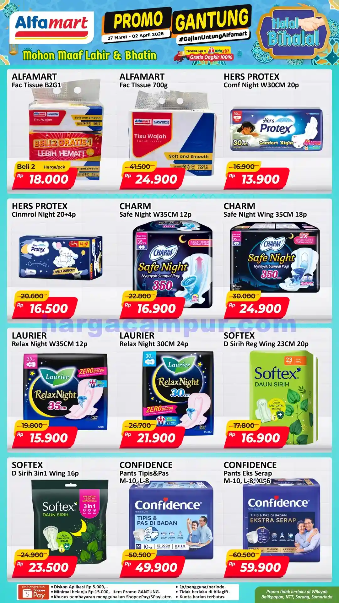 Promo Gantung Alfamart Katalog Terbaru 27 Mar - 2 Apr 2026 10 Katalog Promo JSM Alfamart Terbaru 27 Maret 2 April 2026 10
