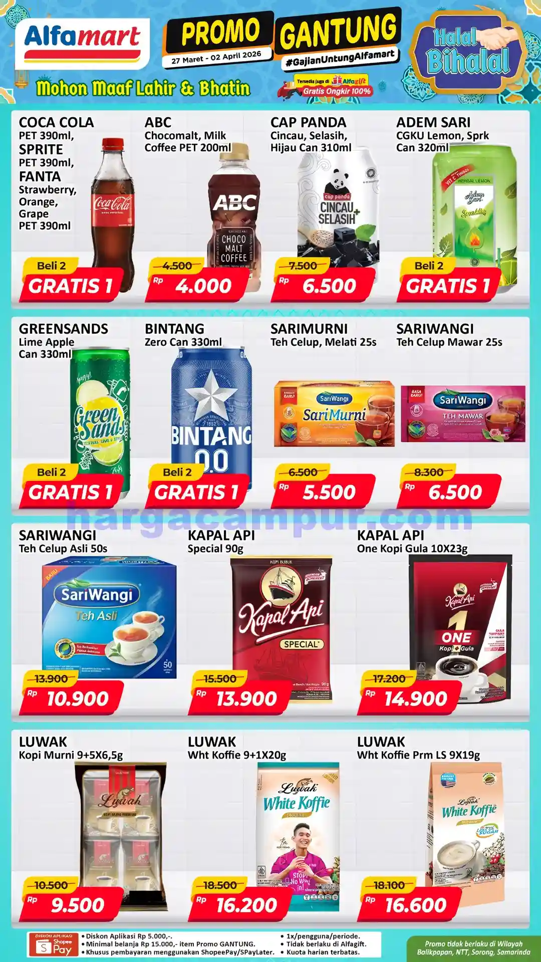 Promo Gantung Alfamart Katalog Terbaru 27 Mar - 2 Apr 2026 3 Katalog Promo JSM Alfamart Terbaru 27 Maret 2 April 2026 3