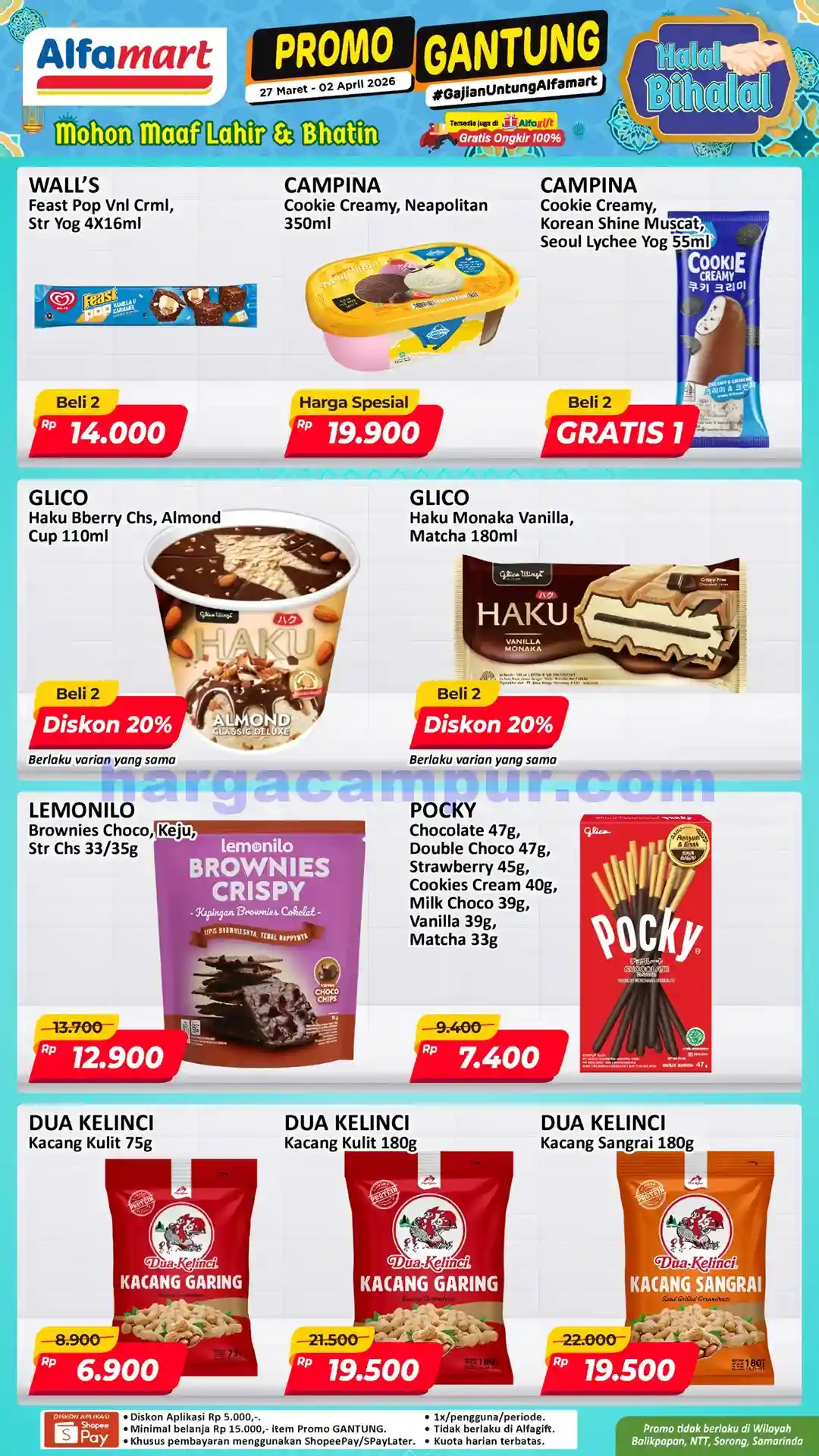 Promo Gantung Alfamart Katalog Terbaru 27 Mar - 2 Apr 2026 4 Katalog Promo JSM Alfamart Terbaru 27 Maret 2 April 2026 4