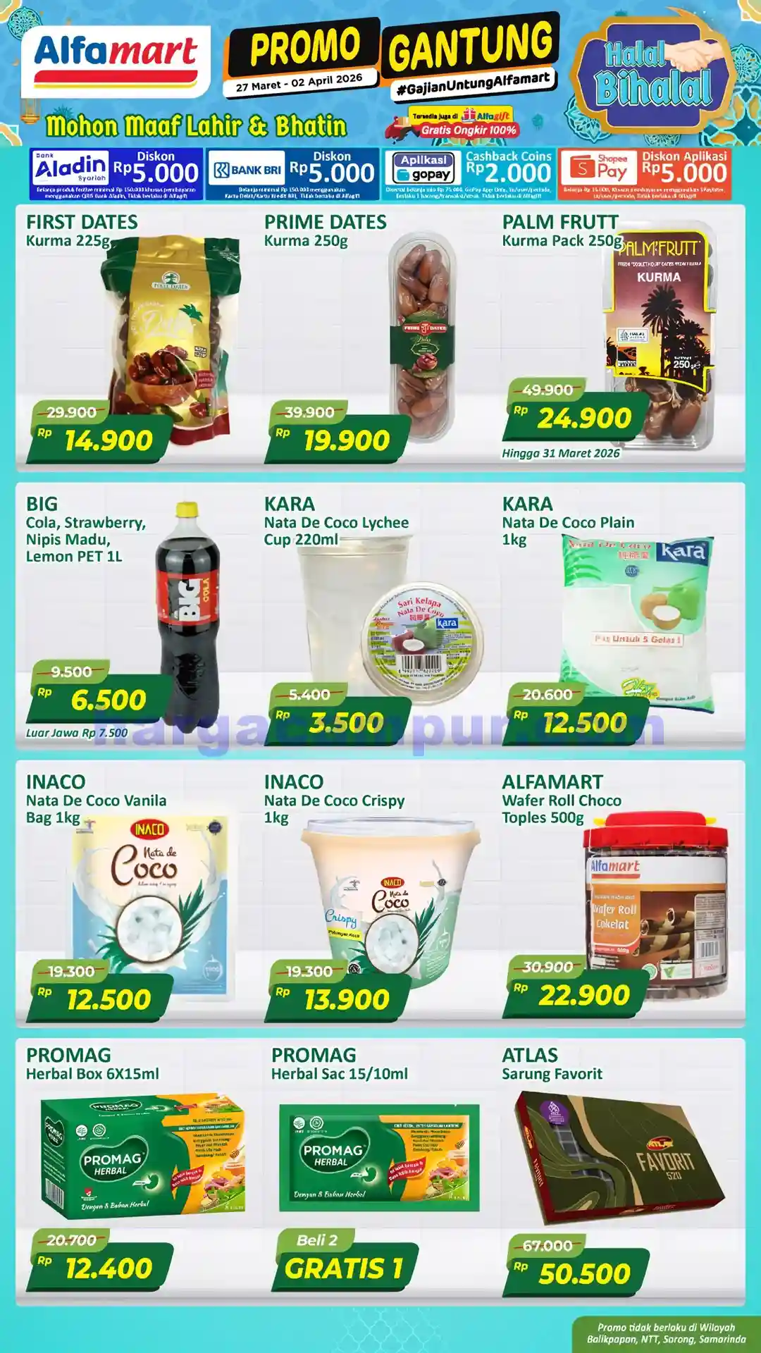 Promo Gantung Alfamart Katalog Terbaru 27 Mar - 2 Apr 2026 5 Katalog Promo JSM Alfamart Terbaru 27 Maret 2 April 2026 5