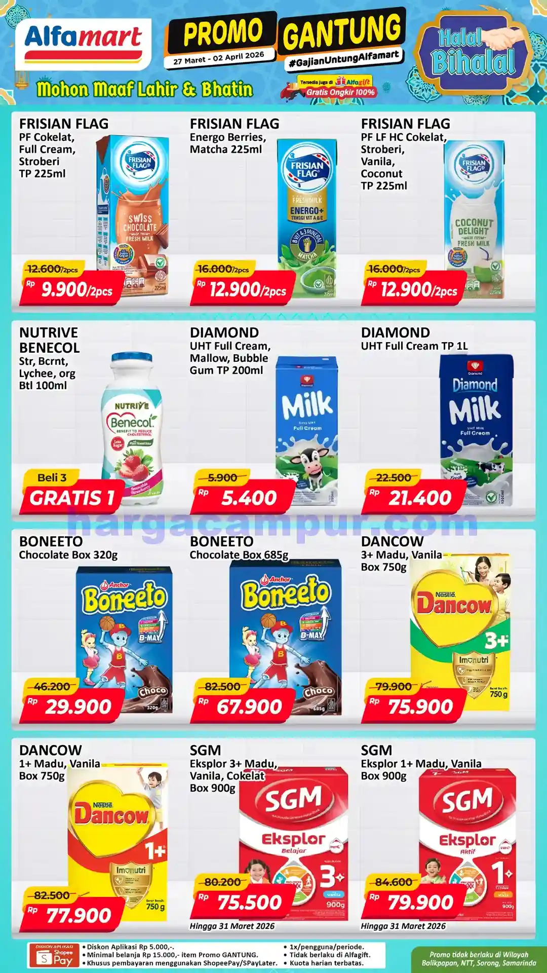 Promo Gantung Alfamart Katalog Terbaru 27 Mar - 2 Apr 2026 7 Katalog Promo JSM Alfamart Terbaru 27 Maret 2 April 2026 7